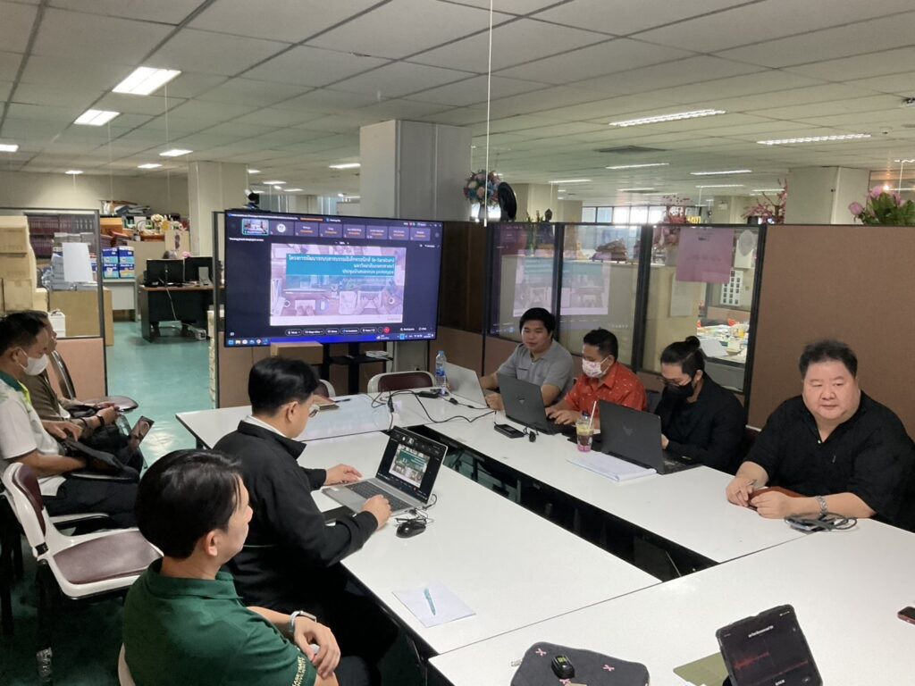 การรับฟังการนำเสนอต้นแบบ (Prototype) ของระบบสารบรรณอิเล็กทรอนิกส์ (e-Saraban) มก. วันพุธที่ 24 กันยา…